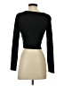 Forever 21 Black Long Sleeve Top Size S - photo 2