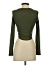 Shein Green Long Sleeve Top Size 4 - photo 2
