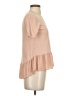 Ann Taylor LOFT Tan Short Sleeve Top Size XS - photo 4