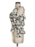 Joie 100% Silk Silver 3/4 Sleeve Silk Top Size XS - photo 5