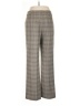 Carlisle 100% Acetate Plaid Brown Dress Pants Size 12 - photo 2