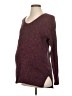 Gap - Maternity 100% Cotton Burgundy Pullover Sweater Size Sm Maternity - photo 1