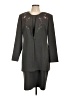 Studio 1 100% Polyester Gray Cocktail Dress Size 12 - photo 1