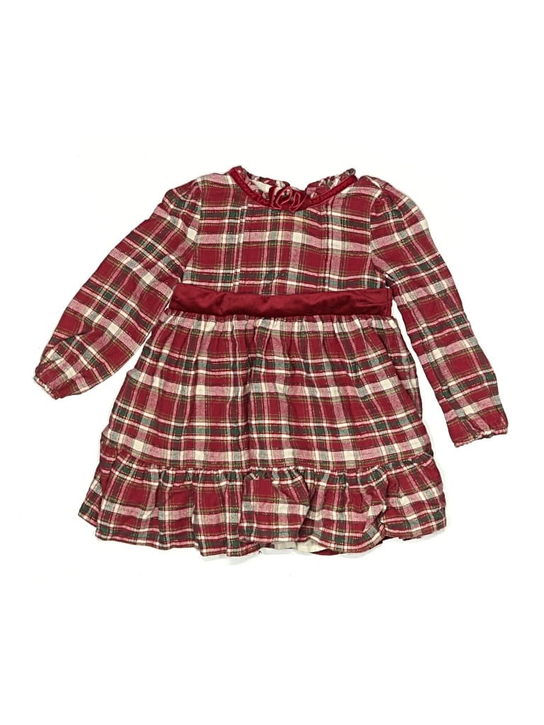 Pre-owned Tommy Bahama Kids' Dress In Burgundy