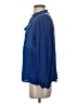 Dolan 100% Polyester Blue Long Sleeve Blouse Size S - photo 5