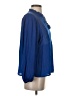 Dolan 100% Polyester Blue Long Sleeve Blouse Size S - photo 4
