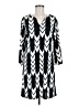 True Envy Chevron-herringbone Black Casual Dress Size 8 - photo 1