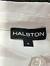 Halston 100% Cotton Solid White Short Sleeve Button-Down Shirt Size XL - photo 7