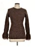 Zara Tweed Brown Pullover Sweater Size L - photo 1