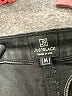 Just Black Solid Black Denim Skirt Size M - photo 4