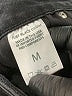 Just Black Solid Black Denim Skirt Size M - photo 5