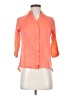 Studio Y 100% Polyester Orange 3/4 Sleeve T-Shirt Size S - photo 1