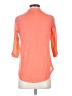 Studio Y 100% Polyester Orange 3/4 Sleeve T-Shirt Size S - photo 2