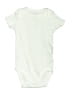 Carter's Solid Ivory Short Sleeve Onesie 6-9 MO / 9 MO - photo 1