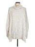 Jessica Simpson Silver Turtleneck Sweater Size M - photo 1