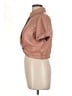 Alice + Olivia 100% Polyurethane Brown Short Sleeve Blouse Size L - photo 5