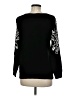 Rain + Rose Floral Black Pullover Sweater Size M - photo 2