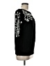 Rain + Rose Floral Black Pullover Sweater Size M - photo 4