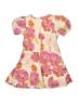 Peek... 100% Polyester Floral Pink Dress Size 3T - photo 2