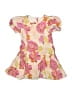 Peek... 100% Polyester Floral Pink Dress Size 3T - photo 1