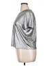Porridge Metallic Silver Short Sleeve Top Size XL (4) - photo 5