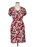 Unbranded Floral Red Casual Dress Size XL (estimated) - photo 1