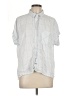 Rails Gray Short Sleeve Button-Down Shirt Size L - photo 1