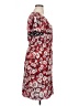Unbranded Floral Red Casual Dress Size XL (estimated) - photo 4