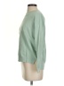 Cyrus Solid Green Pullover Sweater Size S - photo 5