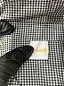 Lole 100% Polyester Houndstooth Gray Sleeveless Blouse Size L - photo 7