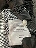 Lole 100% Polyester Houndstooth Gray Sleeveless Blouse Size L - photo 8
