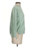 Cyrus Solid Green Pullover Sweater Size S - photo 4