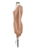 Missguided Solid Tan Cocktail Dress Size 0 - photo 5