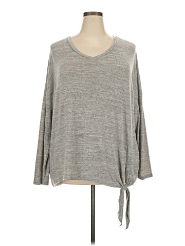 She + Sky 3/4 Sleeve Top (view 1)