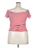 Shein Curve Red Short Sleeve Top Size 20 Plus (4) - photo 2