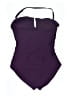 DKNY Solid Purple One Piece Swimsuit Size XXS (estimated) - photo 2