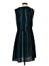 Joe Fresh Stripes Teal Casual Dress Size S - photo 2