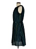 Joe Fresh Stripes Teal Casual Dress Size S - photo 5