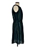 Joe Fresh Stripes Teal Casual Dress Size S - photo 4