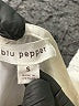 Blu Pepper 100% Polyester White Sleeveless Blouse Size S - photo 7