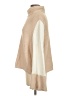 Sugarlips Color Block Tan Turtleneck Sweater Size S - photo 5