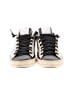 P448 100% Leather Graphic Black Sneakers Size EU 40 - photo 2