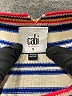 CAbi Stripes Blue Pullover Sweater Size S - photo 7