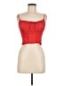 Princess Polly 100% Polyester Red Sleeveless Top Size 8 - photo 1