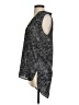 Banana Republic 100% Polyester Gray Sleeveless Blouse Size S - photo 5