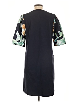 black flare dress long sleeve GIMAGUAS