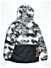 Hurley 100% Polyester Print Gray Snow Jacket Size 14 - 16 - photo 2