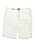 NYDJ Solid White Shorts Size 10 (petite) - photo 1