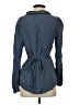 Odille Blue Long Sleeve Blouse Size 4 - photo 2