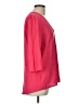 Express Pink 3/4 Sleeve Blouse Size L - photo 4